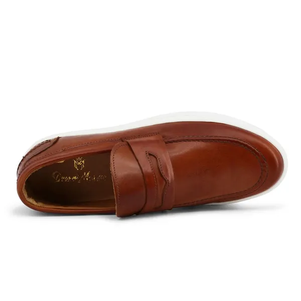 Giày Lười Nam Duca Di Morrone ENEA-PELLE_MARRONE Màu Nâu Size 42 - Giày - Vua Hàng Hiệu
