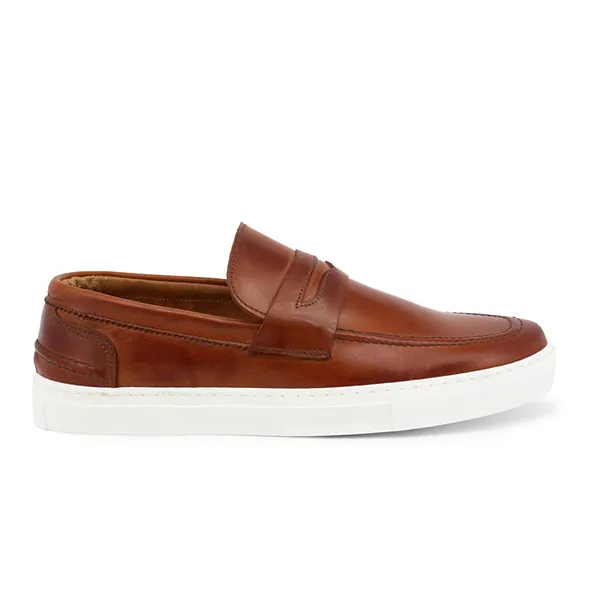 Giày Lười Nam Duca Di Morrone ENEA-PELLE_MARRONE Màu Nâu Size 42 - Giày - Vua Hàng Hiệu