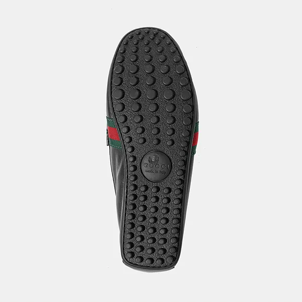 Giày Lười Nam Gucci 566294BTREO1060 Black Màu Đen Size 39.5