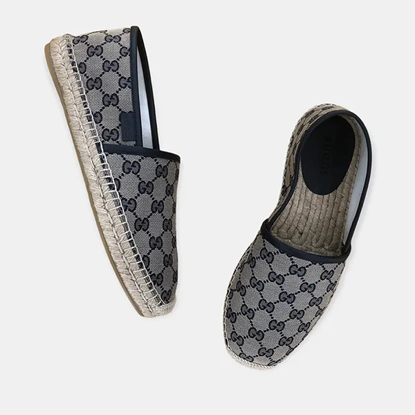 Giày Slip On Gucci Cói Vân Mono 4669034099 Màu Xám Size 41 - Giày - Vua Hàng Hiệu