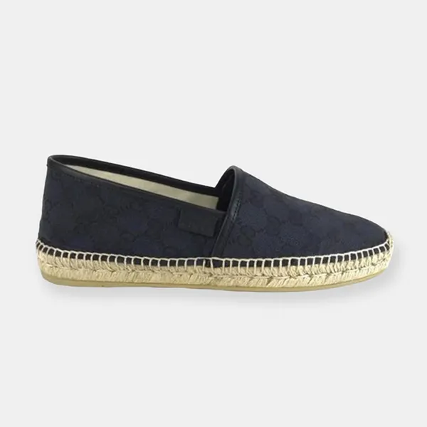 Giày Slip On Gucci Vân Mono 4669031948 Màu Đen Size 7