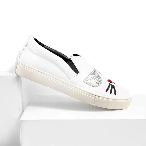 Giày Slip On Karl Lagerfeld KL4175 Màu Trắng Size 40 - Giày - Vua Hàng Hiệu