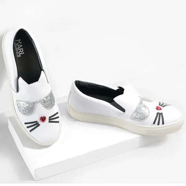Giày Slip On Karl Lagerfeld KL4175 Màu Trắng Size 40 - Giày - Vua Hàng Hiệu