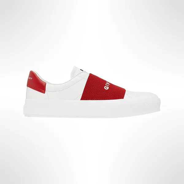 Giày Slip On Nam Givenchy 222278M237018 Màu Trắng Đỏ Size 41.5 - Giày - Vua Hàng Hiệu