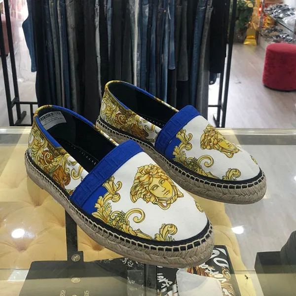 Giày Slip On Nam Versace DSU82551A01060 Phối Màu Size 40