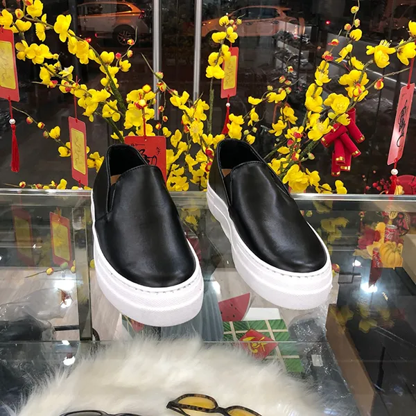 Giày Slip On Yoox 11627156MV Màu Đen Size 41 - Giày - Vua Hàng Hiệu