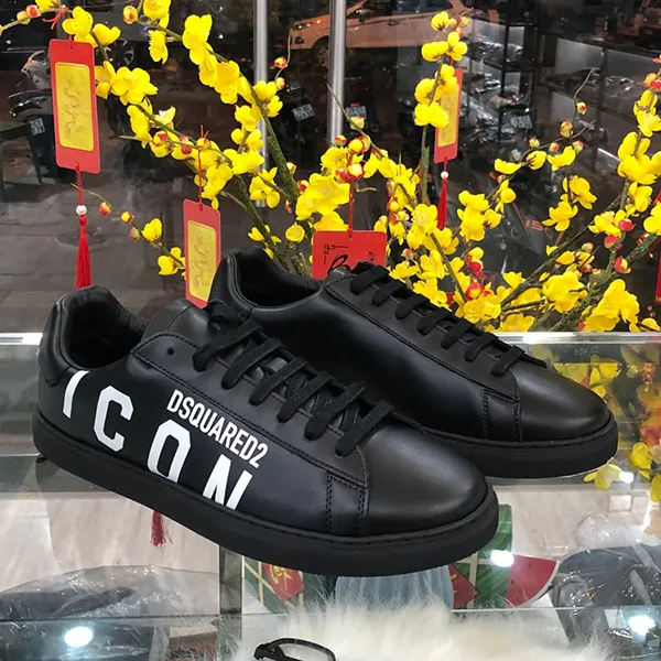 Giày Sneaker Dsquared2 Icon 202431LSN000002 M063 Màu Đen Size 39