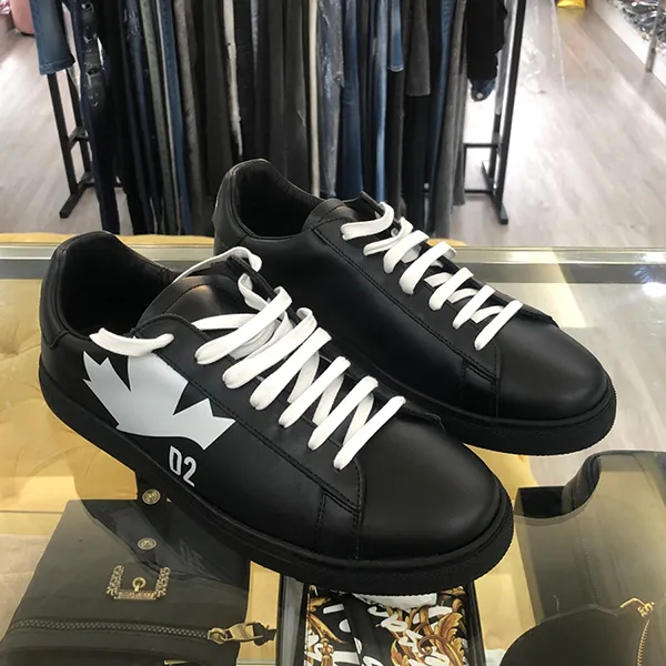 Giày Sneaker Dsquared2 SNM000501503900 Màu Đen Size 40 - Giày - Vua Hàng Hiệu