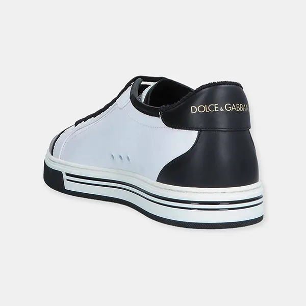 Giày Sneaker Nam Dolce & Gabbana D&G CS1589 Màu Đen Trắng Size 39 - Giày - Vua Hàng Hiệu