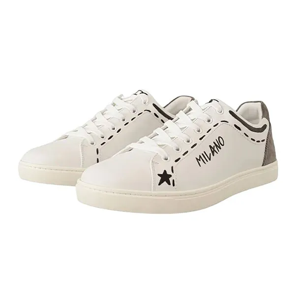 Giày Sneaker Nam Dolce & Gabbana D&G CS1640 Màu Đen Trắng Size 39