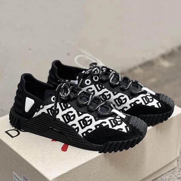 Giày Sneaker Nam Dolce & Gabbana D&G NS1 CS1810 AD505 Màu Đen Trắng Size 40 - Giày - Vua Hàng Hiệu
