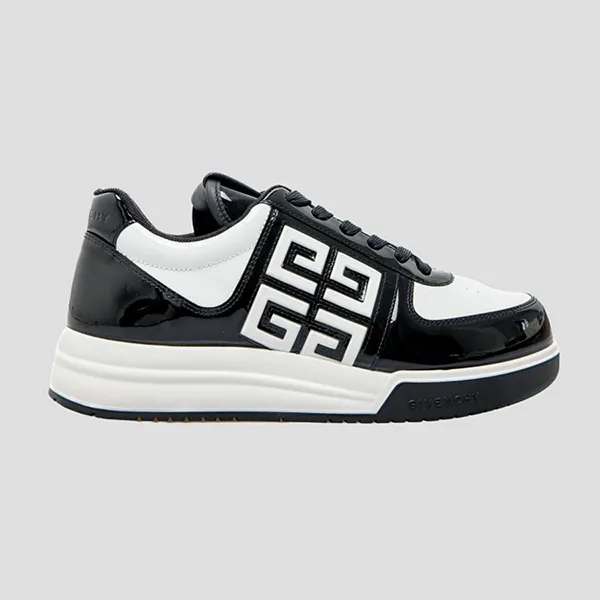 Giày Sneaker Nam Givenchy G4 Black & White Leather BH007WH1HJ004 Màu Đen Trắng - Giày - Vua Hàng Hiệu