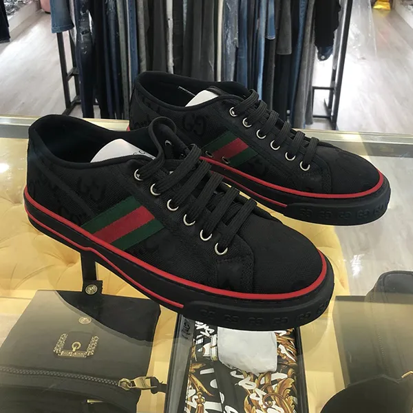 Giày Sneaker Nam Gucci 836551 Màu Đen Size 39.5 - Giày - Vua Hàng Hiệu