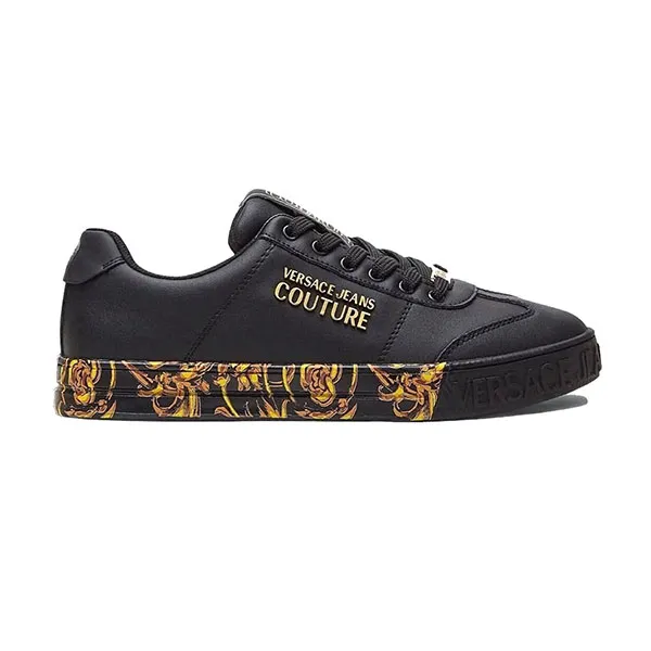 Giày Sneaker Nam Versace 72YA3SK6 ZP099899 Màu Đen Vàng Size 40 - Giày - Vua Hàng Hiệu