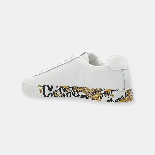 Giày Sneaker Nam Versace 73VA3SKL Màu Trắng Size 40