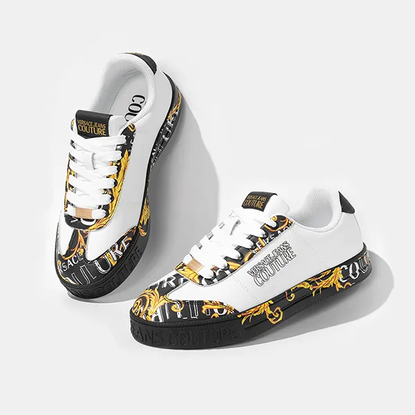 Giày Sneaker Nam Versace 74YA3SK6ZP263MD7 Phối Màu Size 39 - Giày - Vua Hàng Hiệu