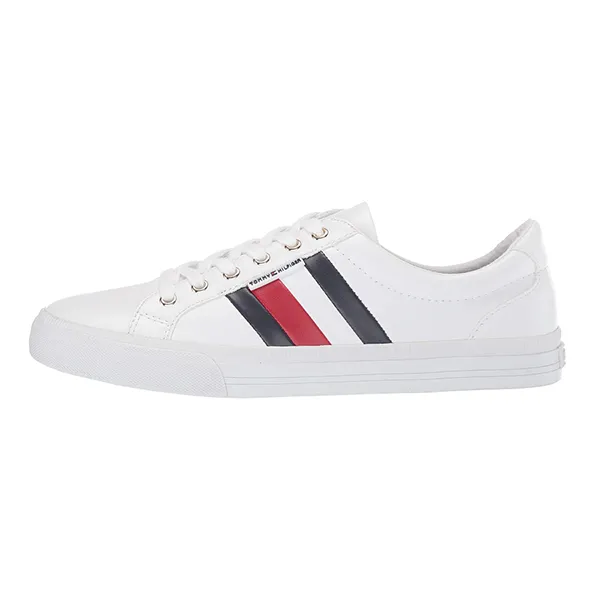 Giày Sneaker Nữ Tommy Hilfiger Women's Lightz Lace-Up Fashion Màu Trắng Size 7.5