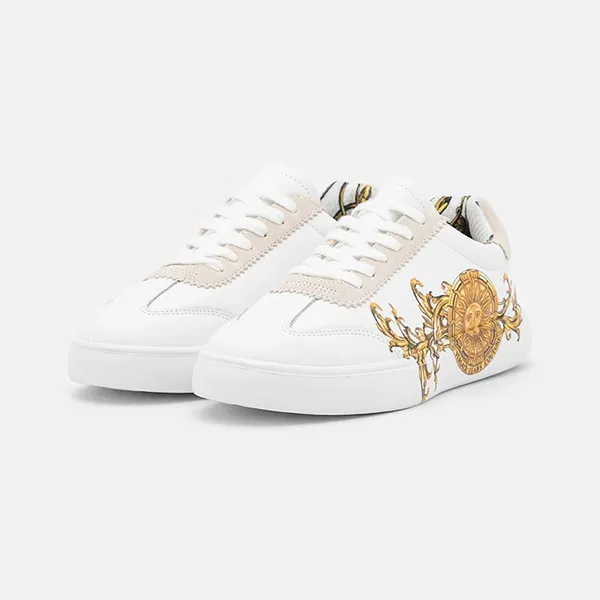 Giày Sneaker Versace 72VA3SG5 ZP080 G03 Màu Trắng Size 37 - 3