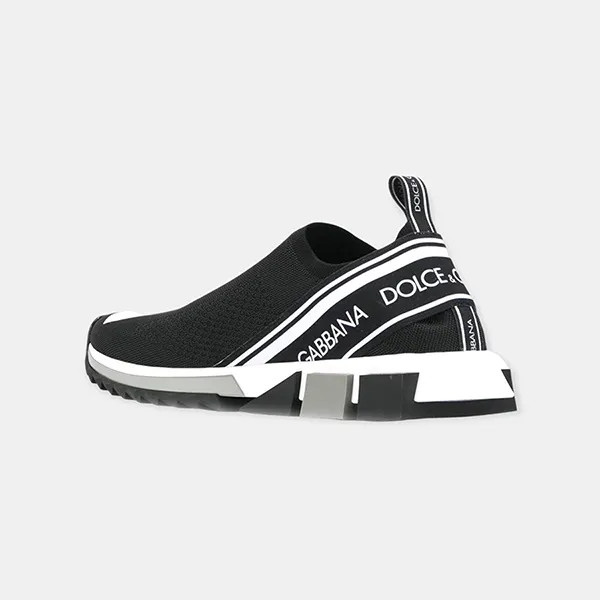 Giày Sneakers Dolce & Gabbana D&G CS1713AH677 Màu Đen Trắng Size 40