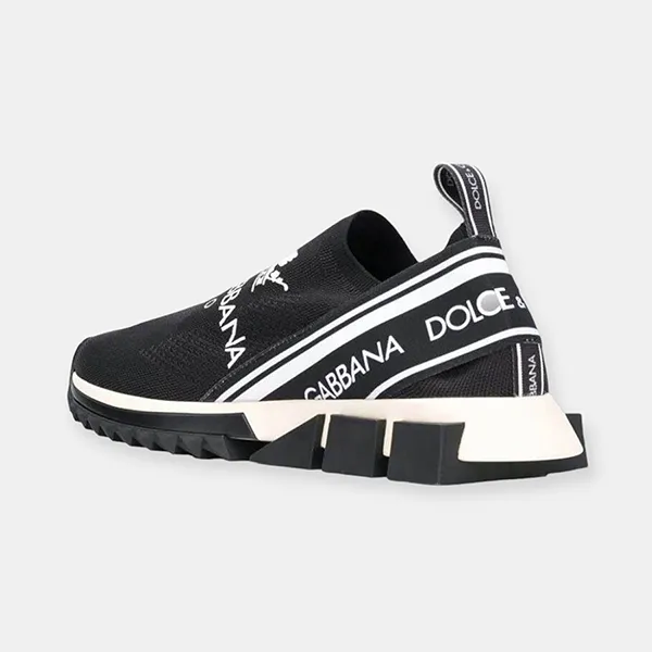 Giày Sneaker Dolce & Gabbana D&G Vương Miện CS1595AU448HNR18 Màu Đen Size 43