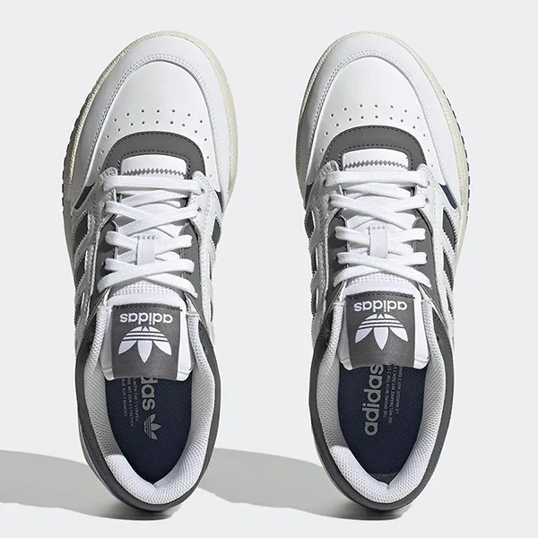 Giày Thể Thao Adidas Drop Step Low Grey Crew Blue IE1910 Màu Trắng Xám Size 40