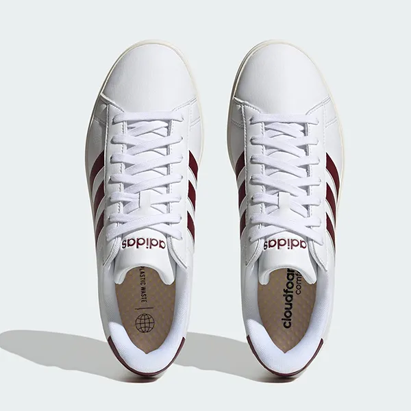 Giày Thể Thao Adidas Grand Court Cloudfoam Lifestyle HP2534 Màu Trắng Đỏ