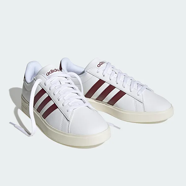 Giày Thể Thao Adidas Grand Court Cloudfoam Lifestyle HP2534 Màu Trắng Đỏ
