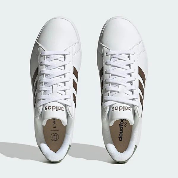 Giày Thể Thao Adidas Grand Court Cloudfoam Lifestyle HP2536 Màu Trắng Size 39