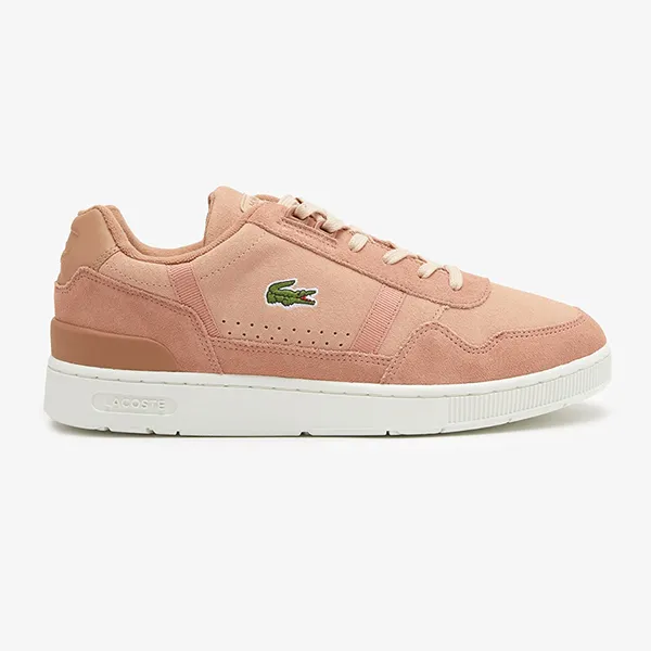 Giày Thể Thao Lacoste T-Clip Leather Trainers 44SMA0082 Màu Hồng Nâu Size 41 - Giày - Vua Hàng Hiệu