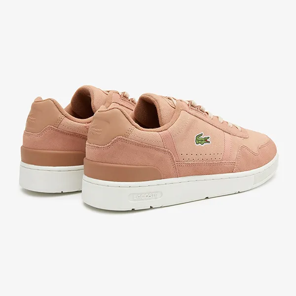 Giày Thể Thao Lacoste T-Clip Leather Trainers 44SMA0082 Màu Hồng Nâu Size 41 - Giày - Vua Hàng Hiệu