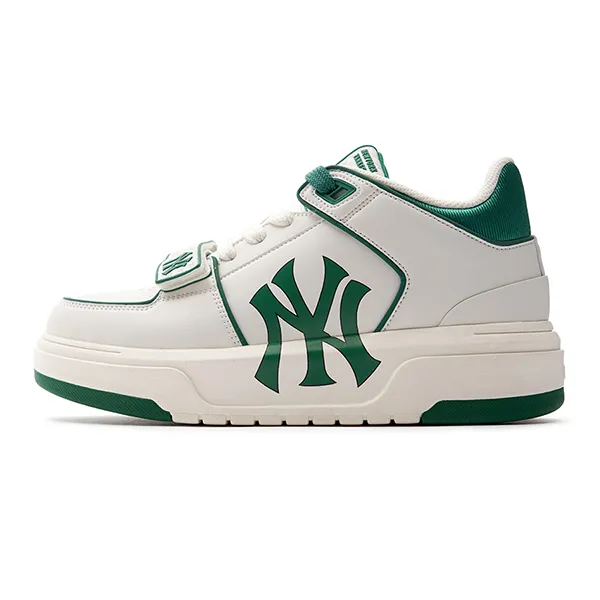 Giày Thể Thao MLB Chunky Liner Mid New York Yankees 3ASXLMB3N-50GNS Màu Xanh Green Size 235 - Giày - Vua Hàng Hiệu