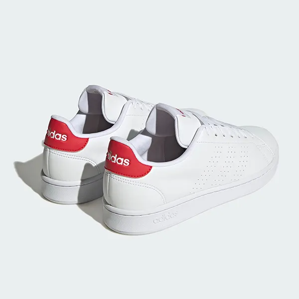 Giày Thể Thao Nam Adidas Advantage HR0235 Màu Trắng/Đỏ Size 42