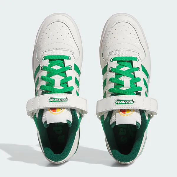 Giày Thể Thao Adidas Forum Low IE7175 Màu Trắng/Xanh Lá - Giày - Vua Hàng Hiệu