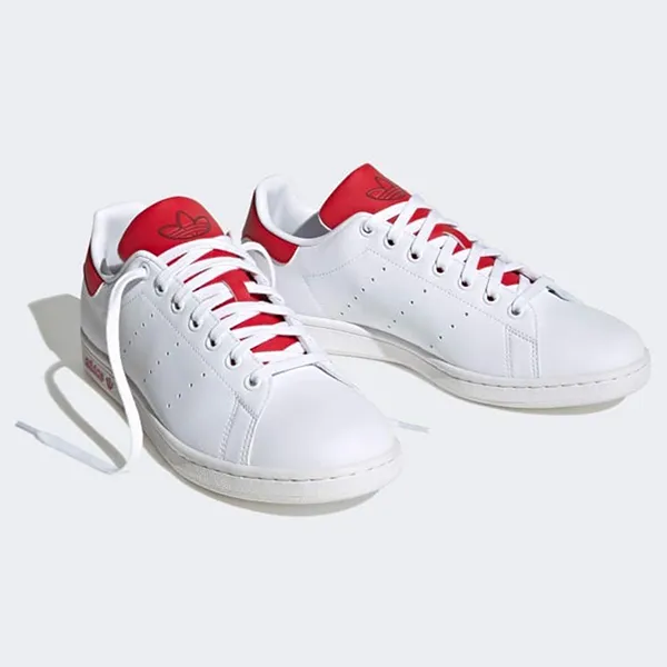 Giày Thể Thao Nam Adidas Stan Smith ID1979 Màu Trắng Đỏ - Giày - Vua Hàng Hiệu