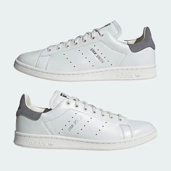 Giày Thể Thao Nam Adidas Stan Smith Lux ID1994 Màu Trắng Xám