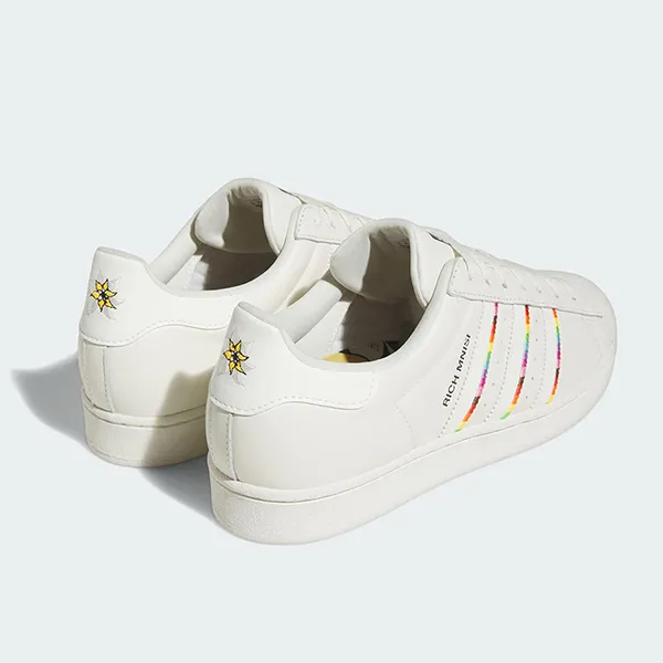Giày Thể Thao Nam Adidas Superstar Pride Rm ID7493 Màu Trắng Kem - Giày - Vua Hàng Hiệu