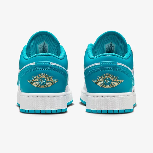 Giày Thể Thao Nam Nike Air Jordan 1 Low Big Shoes 553560-174 Màu Xanh Trắng