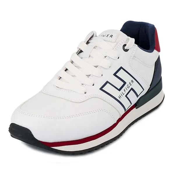 Giày Thể Thao Tommy Hilfiger Mainer White Màu Trắng Size 9.5