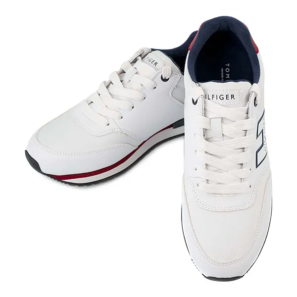 Giày Thể Thao Tommy Hilfiger Mainer White Màu Trắng Size 9.5