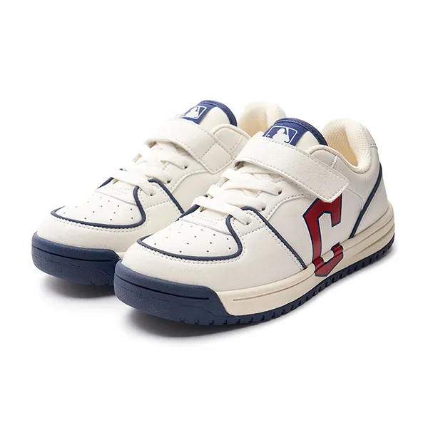 Giày Thể Thao Trẻ Em MLB Kids Chunky Liner Junior Cleveland Guardians 7ASXJA13N-45WHS Màu Trắng Đỏ