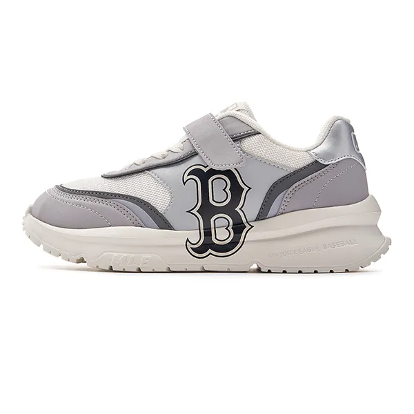 Giày Thể Thao Trẻ Em MLB Kids Chunky Runner Junior Boston Red Sox 7ASXXJ13N-43GRS Màu Xám