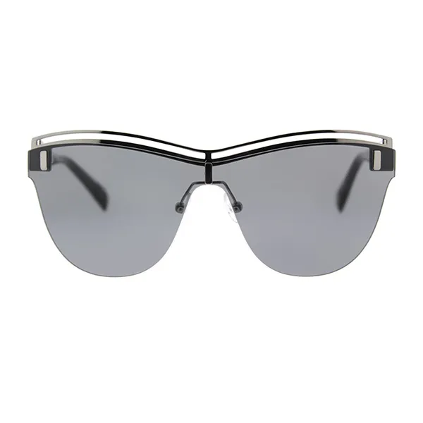 Kính Mát Nam Balmain Black Single Lens Cat Eye Sunglasses BL2108B C02 Màu Đen
