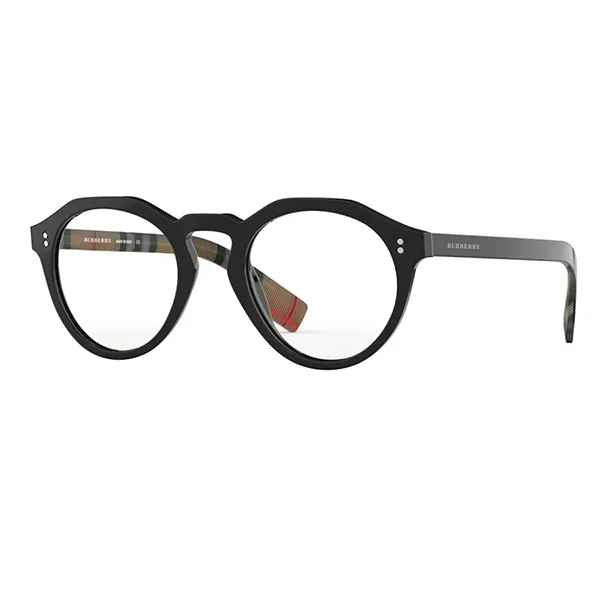 Kính Mắt Cận Nam Burberry BE4280 37731W Clear Round Men's Sunglasses Màu Đen