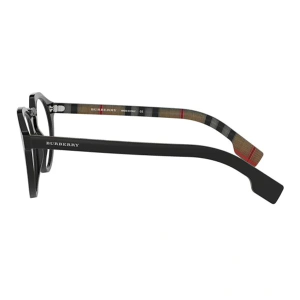 Kính Mắt Cận Nam Burberry BE4280 37731W Clear Round Men's Sunglasses Màu Đen