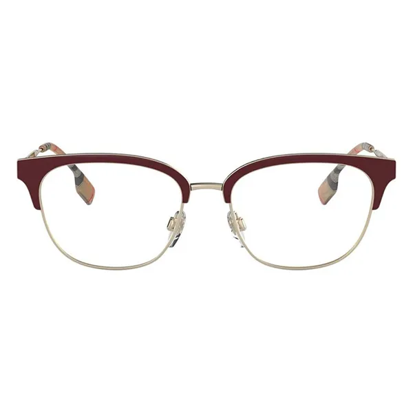 Kính Mắt Cận Nữ Burberry Crystal Browline Ladies Eyeglasses BE1334 1292 Màu Đỏ - Kính mắt - Vua Hàng Hiệu