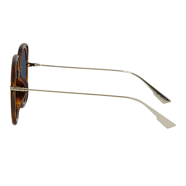 Kính Mát Nữ Dior Blue Mirror Sqaure Ladies Sunglasses DIORDIRECTIONDM2 56 Màu Xanh Blue