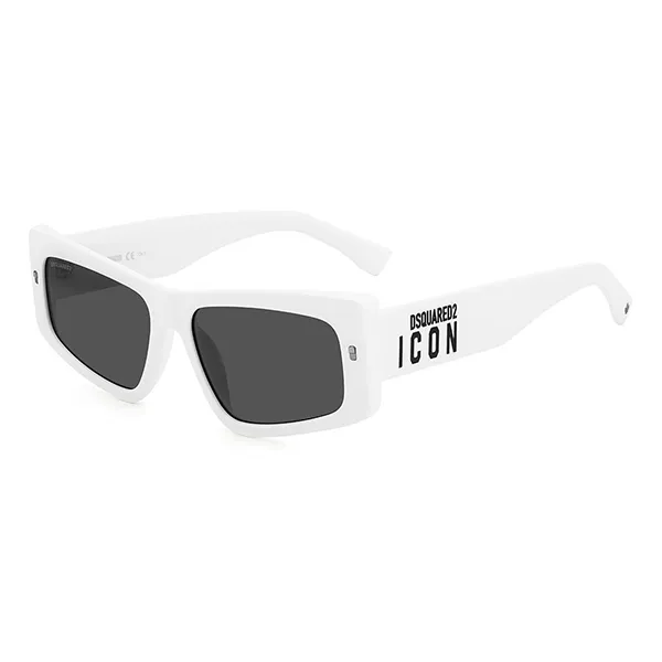 Kính Mát Dsquared2 Icon White Sunglasses 0007S/ VK6IR Màu Trắng Đen
