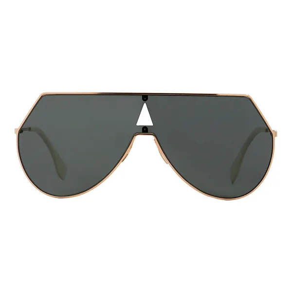 Kính Mát Fendi Aviator Sunglasses Gold Copper FF 0193S DDBIR Màu Vàng Đồng