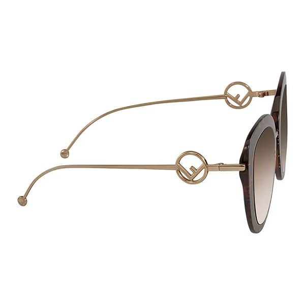 Kính Mát Nữ Fendi Sunglasses FF 0409/S 0086 54 Màu Nâu Havana - Kính mắt - Vua Hàng Hiệu