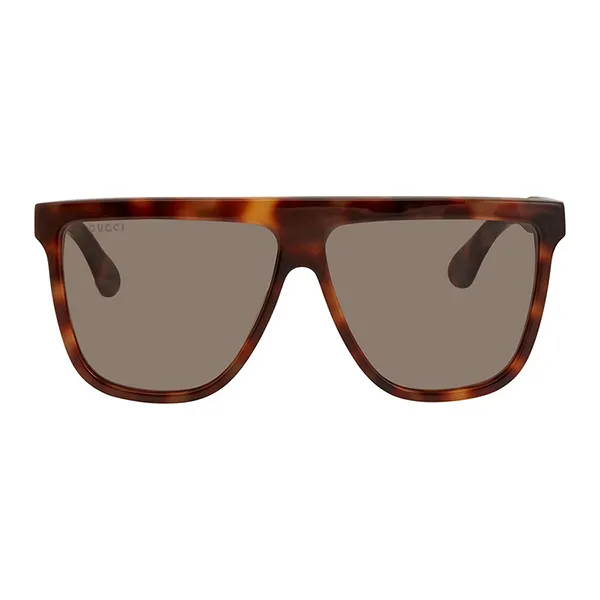 Kính Mát Gucci Brown Sunglasses GG0582S 003 Màu Nâu